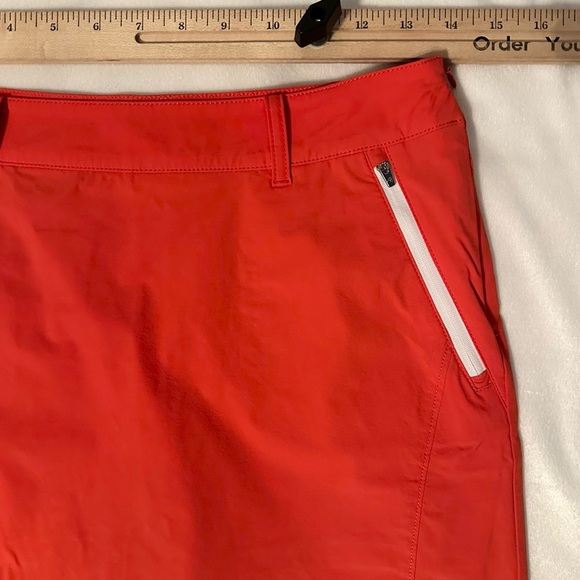 LOUIS CASTEL Womens Skort 6 Red Golf Athleisure Athletic Watermelon Preppy 28” - Picture 6 of 8